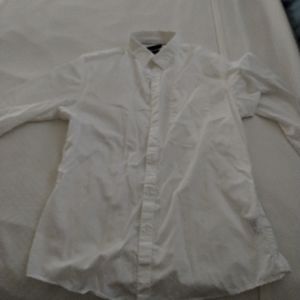 Men's Marc Anthony white long sleeve shirt